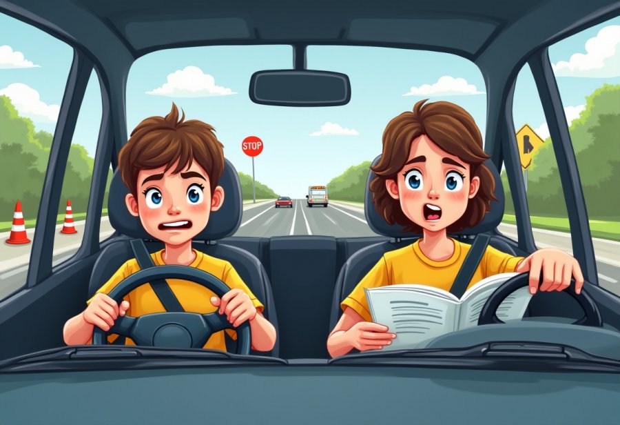 Learning to drive turns nervous teens into confident drivers—does the journey truly ease their inner struggles?