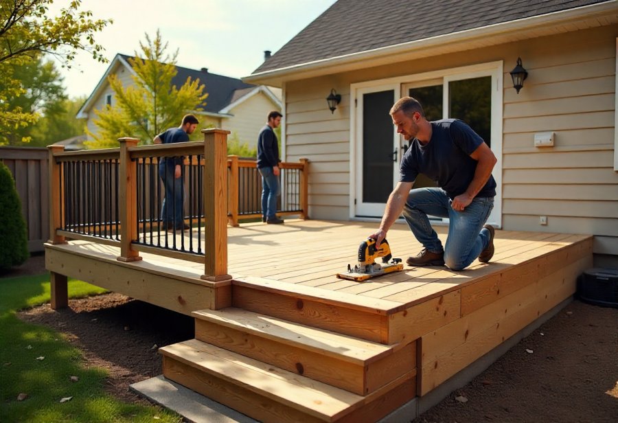Transform Your Outdoors with a Stunning Custom Deck Masterpiece